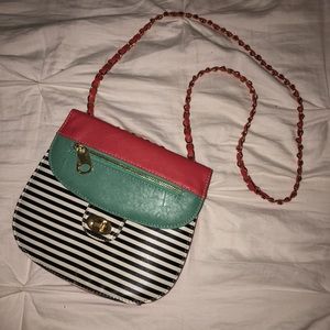 Color Block Purse
